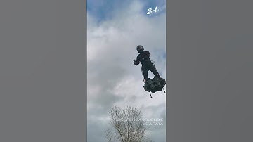 Flying At 200 Kmh With A Homemade Flyboard 🔥