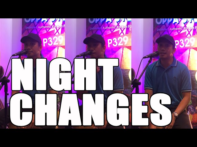 Night Changes cover | francis greg class=