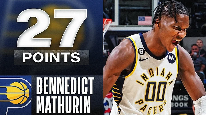 No. 6 Pick Bennedict Mathurin Erupts For 27 PTS In...
