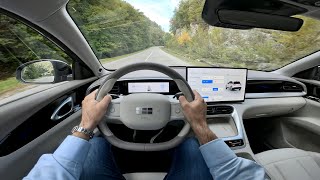 New GEELY E2 2027 (EUROPE) - POV test drive (COUNTRY roads & HIGHWAY)