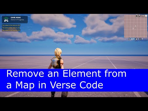 Remove an Element from a Map in Verse Code