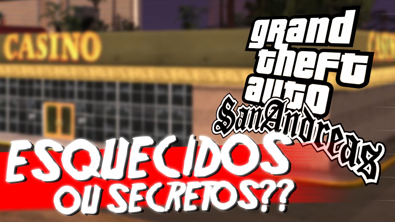 5 LOCAIS NÃO MARCADOS NO MAPA DE GTA SAN ANDREAS 