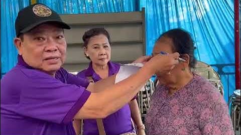 TỪ THIỆN KHÁM MẮT & TẶNG KÍNH CHO NGƯỜI DÂN TẠI GÒ CÔNG TÂY - TIỀN GIANG