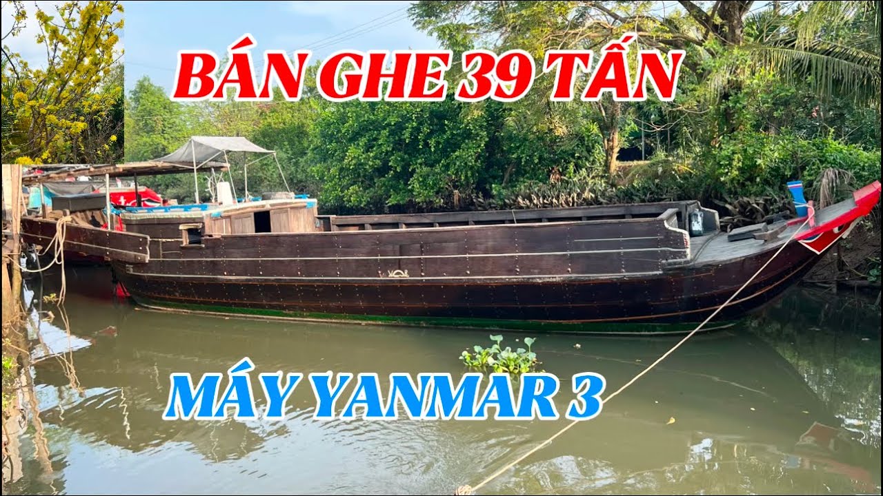 BÁN GHE 39 TẤN,MÁY YANMAR 3, GIÁ 80 TRIỆU ☎️: 0908656923.