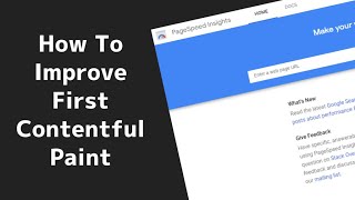 How To Improve First Contentful Paint (FCP) Time By Preloading Your Logo