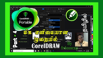 # 4 BASICS -Corel DRAW 2019 | PART- 4 | Effects Menu | Tutorial in Tamil | How to Learn Corel DRAW