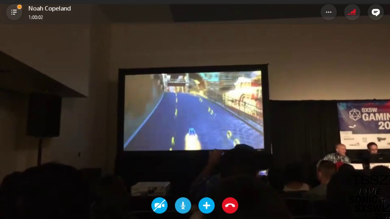 Sonic Forces debut gameplay (off-screen)