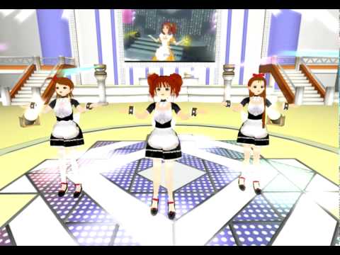 アイマス　魔法をかけてを踊らせてみた MMD secondlife