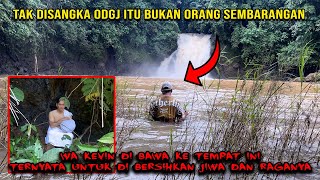 DETIK-DETIK WA KEVIN MUNCUL KEMBALI DI SEBUAH AIR TERJUN, TERNYATA ODGJ ITU MENYUCIKAN RAGANYA