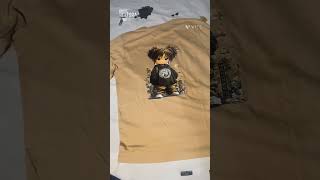 Printing This Cute Mini-Me Design on a Beige T-Shirt | DTF sticker Peel Process ✨