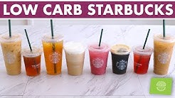 Low Carb / Keto Starbucks Drinks Iced Coffee & Iced Teas!