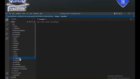 Tutorial membuat project web dengan menggunakan framework codeigniter 4 (part 5)