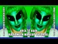 ALIEN HALLOWEEN MAKEUP TUTORIAL (Area 51) (Reptilian)