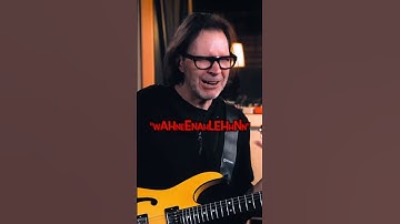 Thumbnail of Paul Gilbert Van Halen licks! #guitar #guitarist #eddievanhalen #shorts