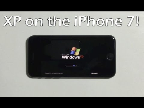 Video shows off iPhone 7 running Windows XP