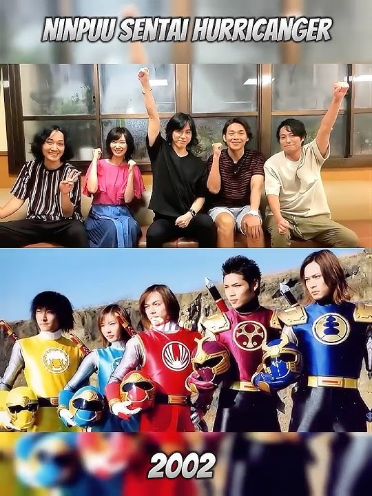 NINPUU SENTAI HURRICANEGER (2002 - 2025) #supersentaiseries #sentai #powerrangers #rangers #bandai