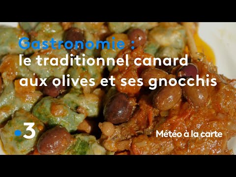 gastronomie-:-le-traditionnel-canard-aux-olives---météo-à-la-carte