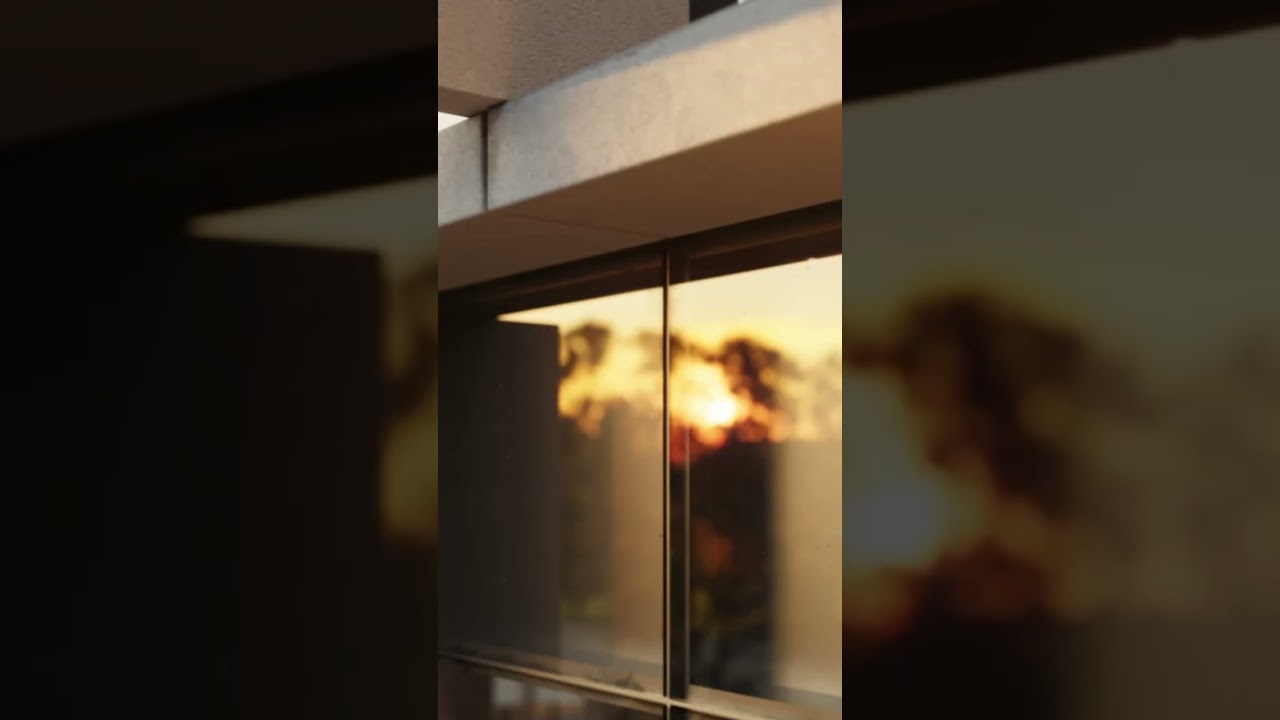 Visualization for a bright and inviting contemporary workspace in Australia.