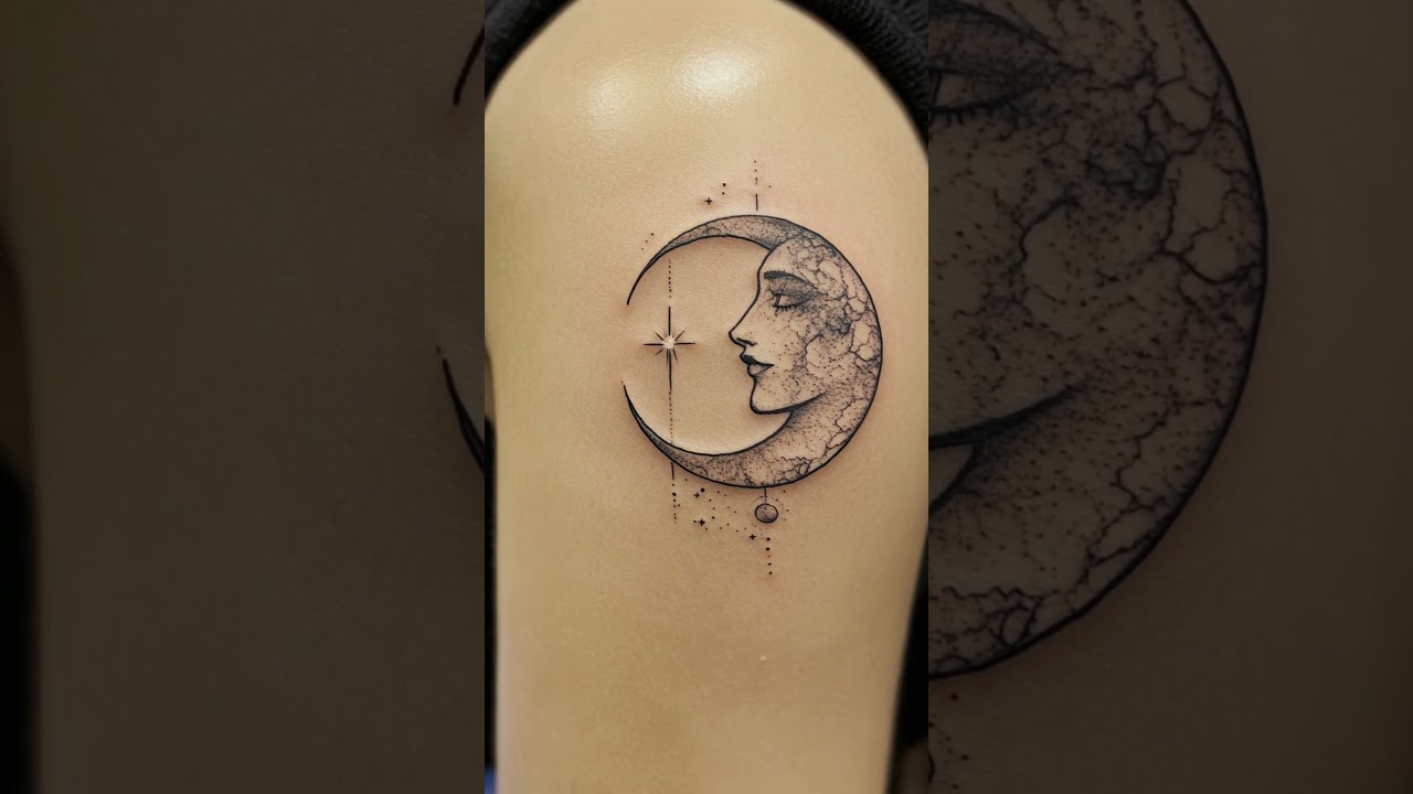 Which moon tattoo design idea do you like the most? 