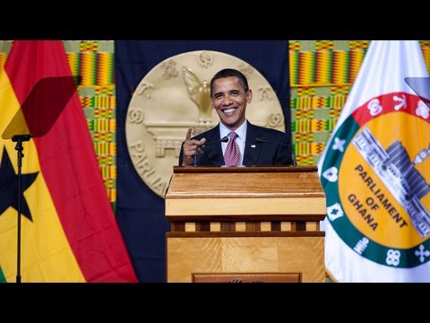 President Obama Speaks in Ghana