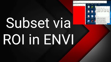Subset Data via ROI | Cut image in small portion Region of interest