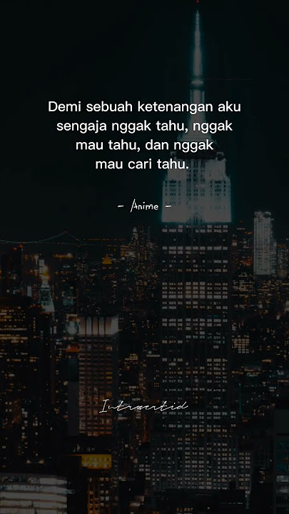 Kadang bodo amat sama suatu hal menjadikan hidup lebih tenang #short #quotes #storywa