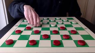 Checkers: how to set natural traps for easy wins