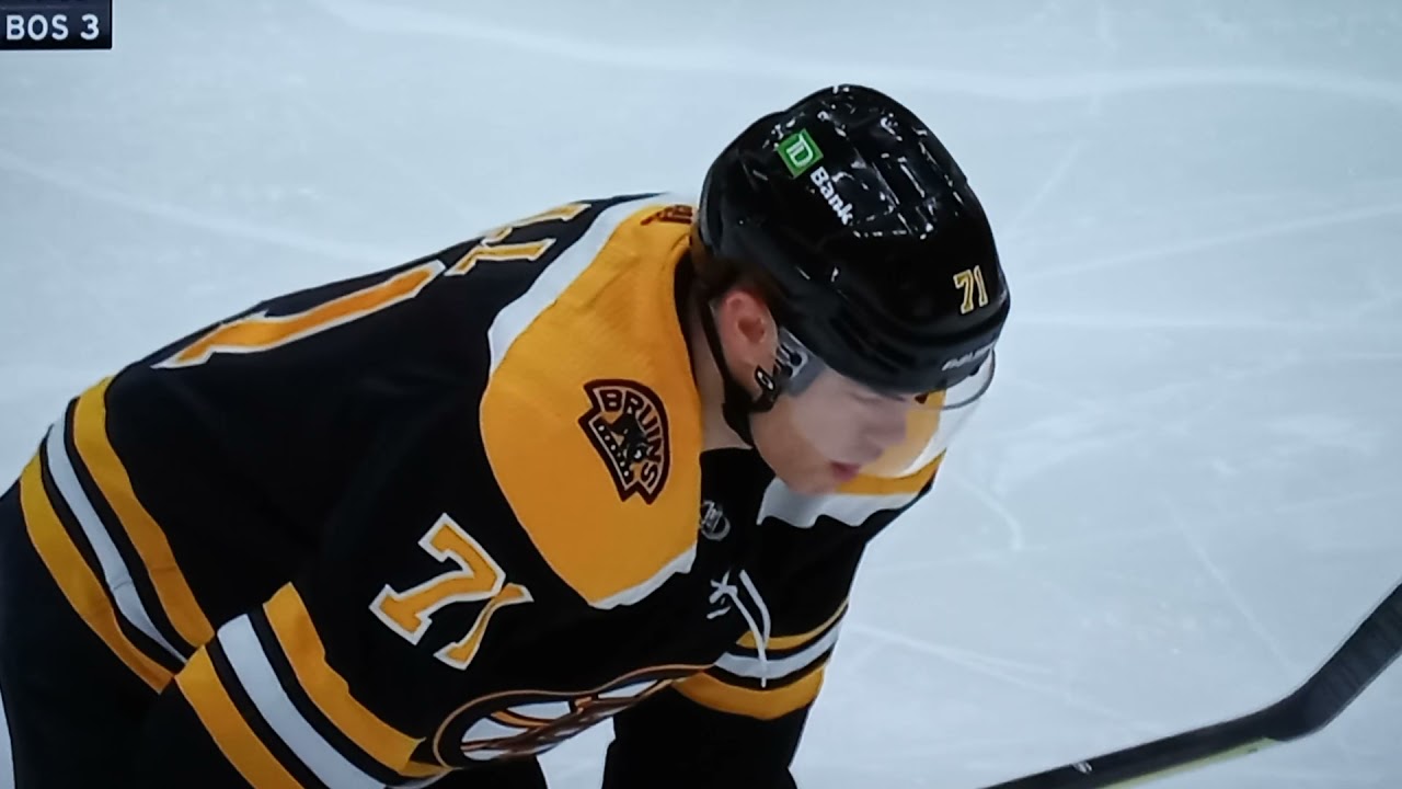 Carlo Nets First Goal Of Season For Boston Bruins