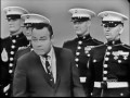US Marines drill to commands of Jonathan Winters and four other civilians