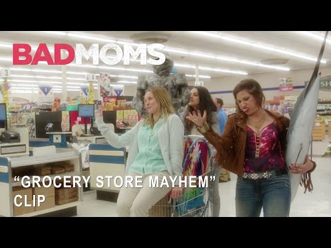 Bad Moms | "Grocery Store Mayhem" Clip | Own It Now on Digital HD, Blu-Ray & DVD