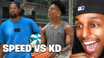 KD Helps Speed Become A Professional NBA Player