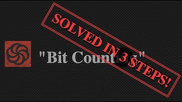 Codewars Javascript - Bit Counting - SOLVED IN 3 EASY STEPS!