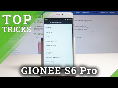 TOP Tricks GIONEE S6 Pro - Super Features / Cool Tips / Best Tips