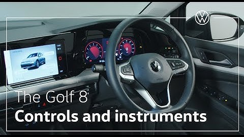 How to use the controls and instruments in your 2022 Volkswagen Golf 8