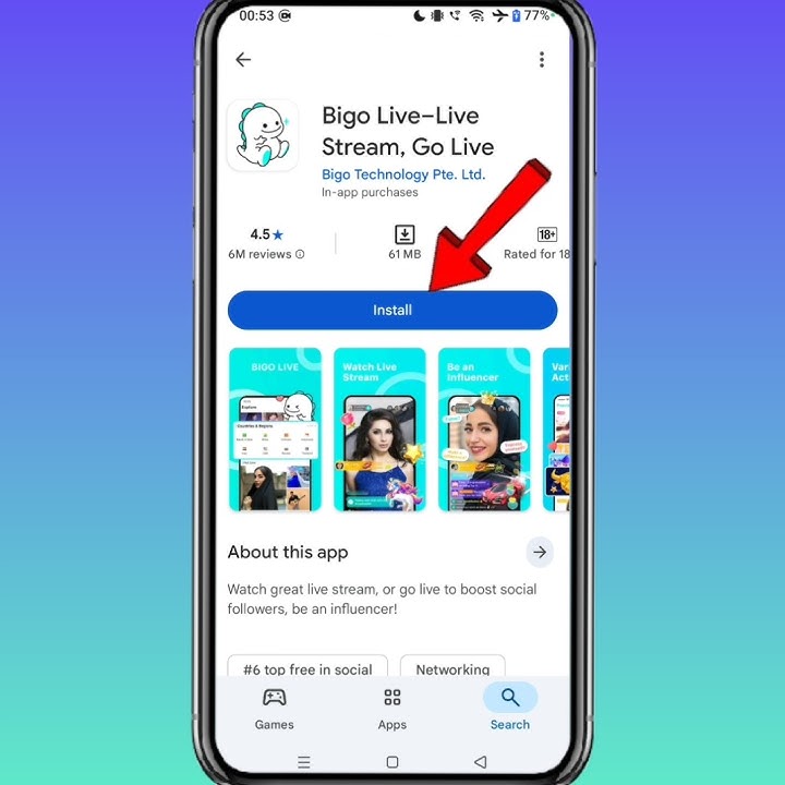 How To Install Bigo Live Stream App On Android