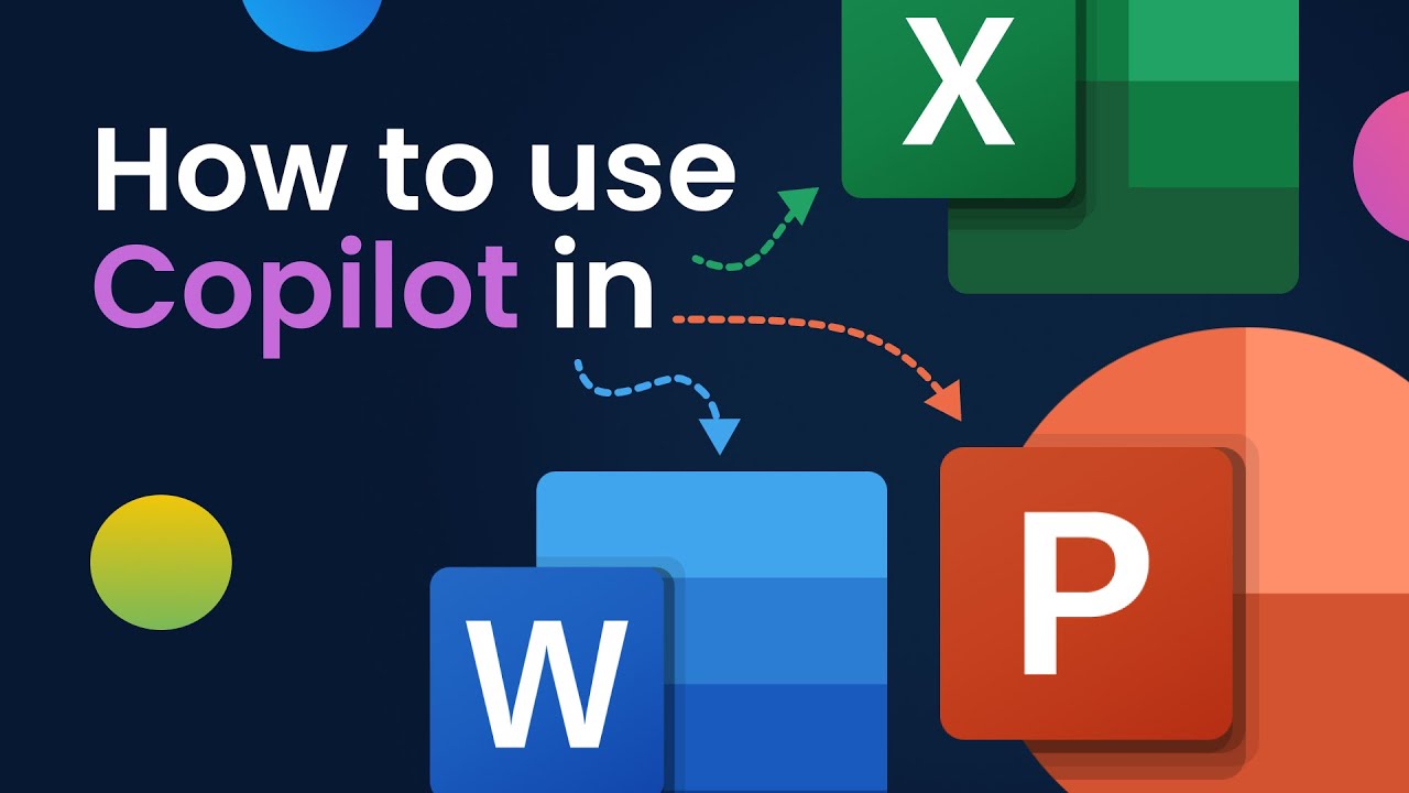 How to Use Microsoft Copilot in Word, Excel & PowerPoint Cloud Design