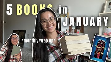 All the books I read in January | January Reading Wrap Up 🍂