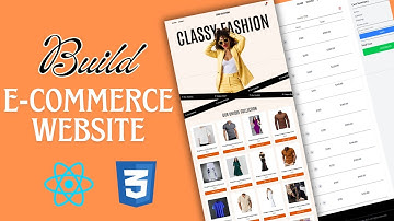 Build a Complete Ecommerce Website With React JS | React JS and Context API Ecommerce Website 