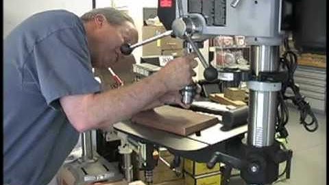 How to Remove a Drill-Press Chuck