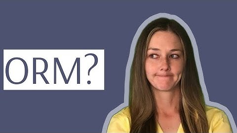 What is an ORM? Object Relational Mapping Explained #orm #hibernate #jpa #nosql #java #python #sql