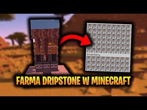 FARMA POINTED DRIPSTONE W MINECRAFT 