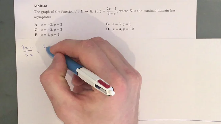 MM043 Maths Methods Fortify Study Guide - "Asymptotes of a hyperbola"
