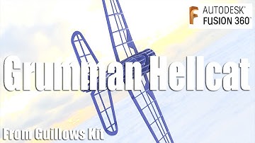 Grumman F6F Hellcat Fuselage Layout - Autodesk Fusion 360