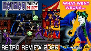 The Batman Game Critics Hated - Batman: Return of the Joker Sega Genesis Retro Review | 4K