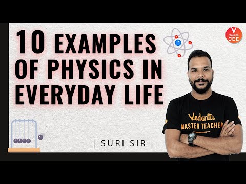 10 Examples of Physics in Everyday Life 🤔| Physics in Daily Life | Science | Suri Sir | Vedantu JEE