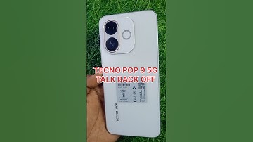 How To Off TalkBack From Tecno POP 9 5G ⚡ How To Remove Talk Back From Tecno Mobile 🔥🔥 #shorts #vira