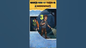 which one of them is a werewolf? #riddles #quiz #short #shorts #ytshorts