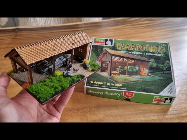 Let's have a look at this Barnfind Diorama kit 🛠 Perfect for your