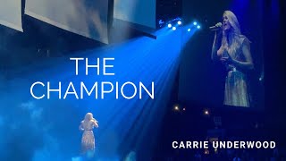 Carrie underwood performs the champion at rogers arena in vancouver,
canada on may 25, 2019. #carrieunderwood #cryprettytour360