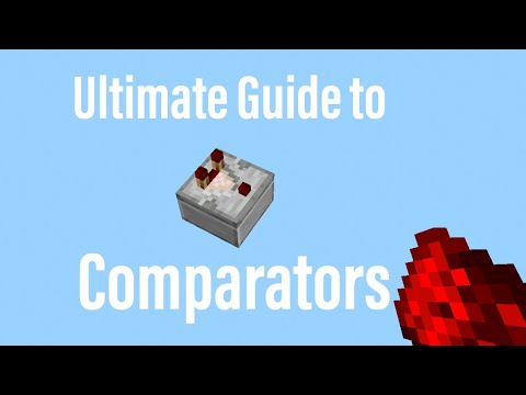 Ultimate guide to: Comparators for Minecraft Bedrock - YouTube